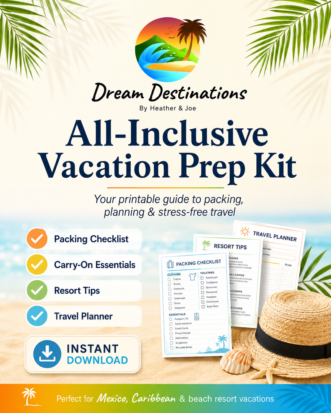 All-Inclusive Vacation Prep Kit